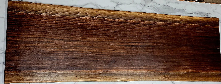 "Big Board Three"- A Live Edge Black Walnut Grazing Baord - Live Edged Woodcraft