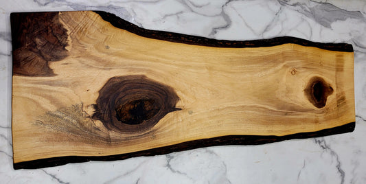 Lots There-A Live Edge Black Walnut Grazing Board