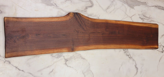 On the Edge- A Live Edge Black Walnut Grazing Board