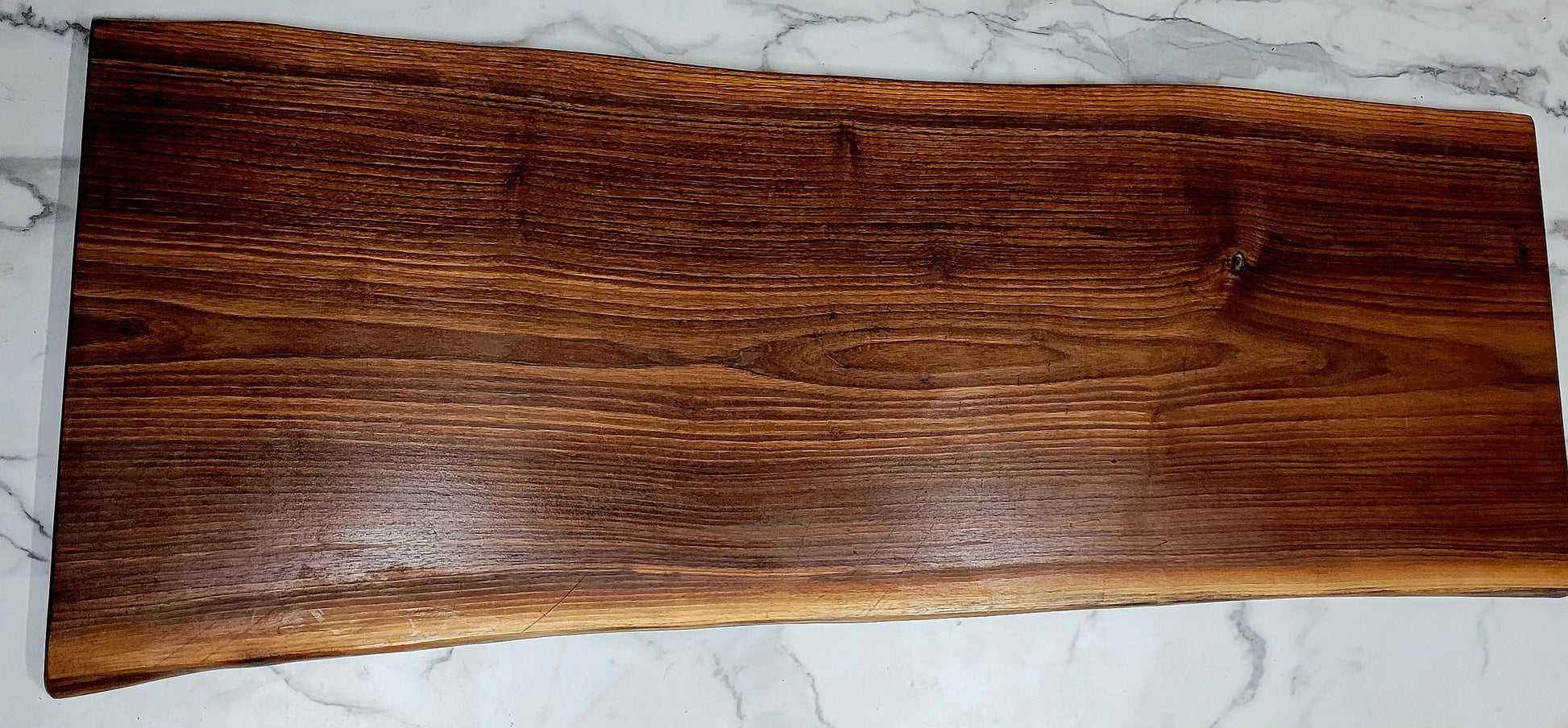 "Big Board Five"- A Live Edge Black Walnut Grazing Board - Live Edged Woodcraft