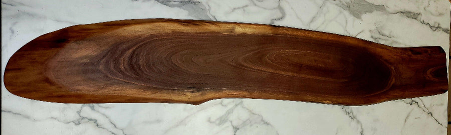 Long Enough-A Live Edge Black Walnut Grazing Board - Live Edged Woodcraft